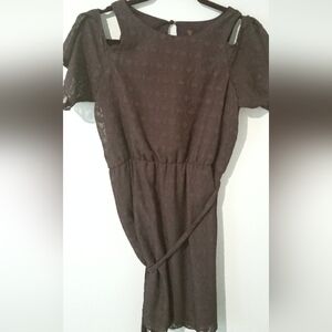 Lori M collection black dress